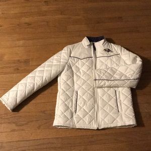Women’s Baltimore Ravens White Jacket